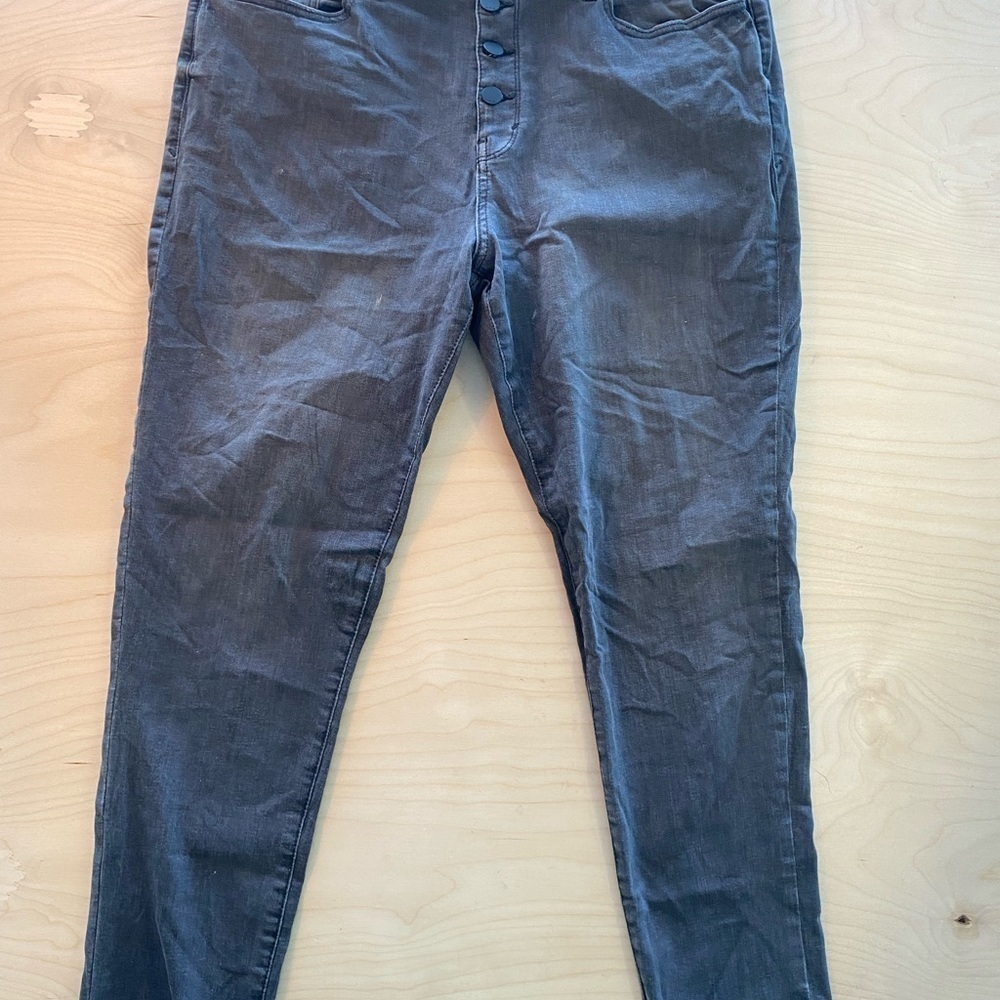 A.N.A. High Rise Jeggings Size 18 Button Fly Opening (Cb)